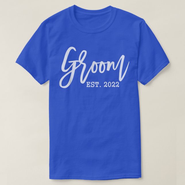 Mens Groom 2022  T-Shirt (Design Front)