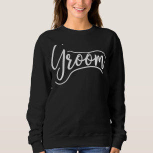 Mens Groom Cute Engagement Wedding Party Matching Sweatshirt