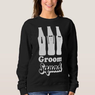 Mens Groom Squad Wedding Bachelor Party Stag Do B Sweatshirt