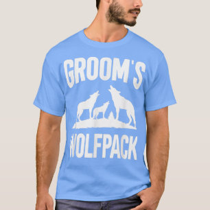 Mens Groom Squad Wolfpack T-Shirt