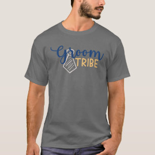 Mens Groom Tribe Engagement Wedding Matching St. V T-Shirt