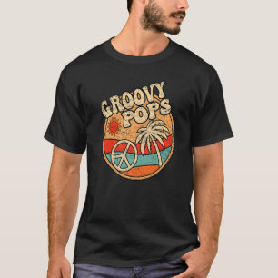 Mens Groovy Pops 70s Aesthetic Nostalgia 1970's Re T-Shirt