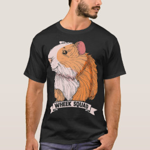 Mens Guinea Pig Wheek Squad Cute Funny Guinea Pig T-Shirt