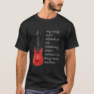Mens  Guitar Husband Music T-Shirt