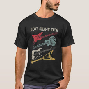 Mens Guitarist Guitar Lover Best Gramp Ever Family T-Shirt