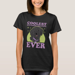 Mens Havanese Grandpa Dog Owner Havanese T-Shirt