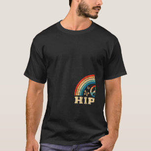 Mens Hippie Dad 70s Aesthetic Nostalgia 1970's Ret T-Shirt