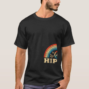 Mens Hippie Dad 70s Aesthetic Nostalgia 1970's Ret T-Shirt