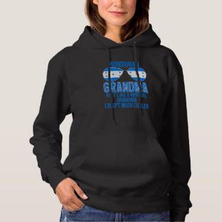 Mens Honduran Grandma Honduras Flag Sunglasses Mot Hoodie