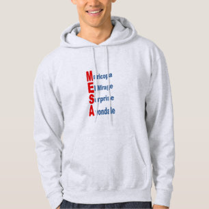 Men's Hooded ash ARIZONA TOURISM Hoodie