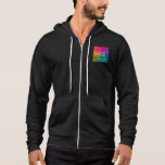 Men's Hoodies Custom Add Image Logo Personalize<br><div class="desc">Men's Hoodies Custom Add Image Logo Personalize Template Bella Canvas Full-Zip Hoodie.</div>