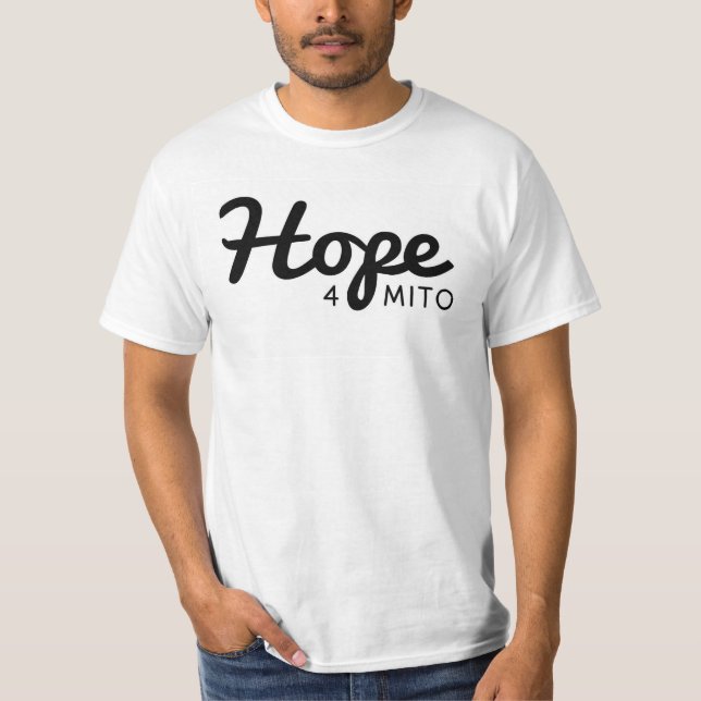Mens Hope4mito T-Shirt (Front)