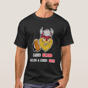Mens Humourous Statement Beard Facial Hair Masculi T-Shirt