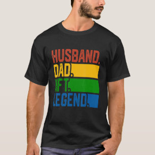 Mens Husband Dad Nft Legend Crypto Father Quote T-Shirt