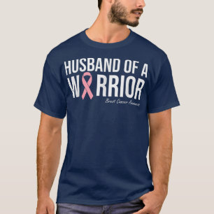 Mens Husband Of Breast Cancer Survivor Awareness P T-Shirt