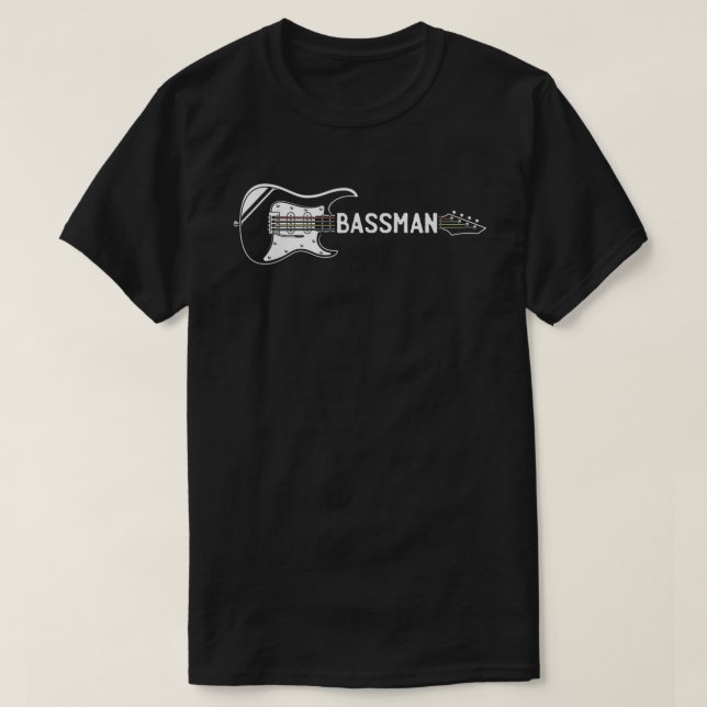 Mens I Am A Bassist Bassman Motive For A Bassist  T-Shirt (Design Front)