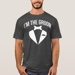 Mens I Am The GroomWedding Bachelor Party T-Shirt