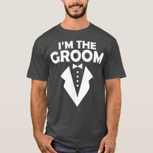 Mens I Am The GroomWedding Bachelor Party T-Shirt
