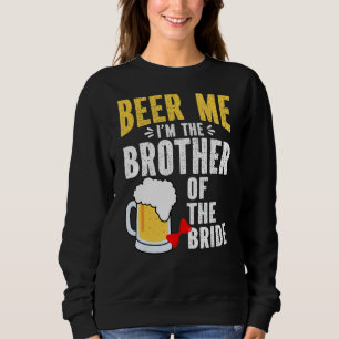 Mens I Do Crew Brother Of The Bride Bridal Squad Sweatshirt