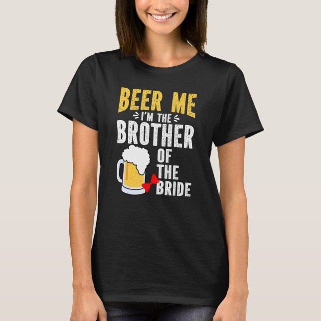 Mens I Do Crew Brother Of The Bride  Bridal Squad  T-Shirt (Front)