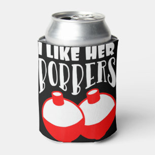 Men's I Like Her Bobbers T-Shirt Funny Fishing Cou Can Cooler