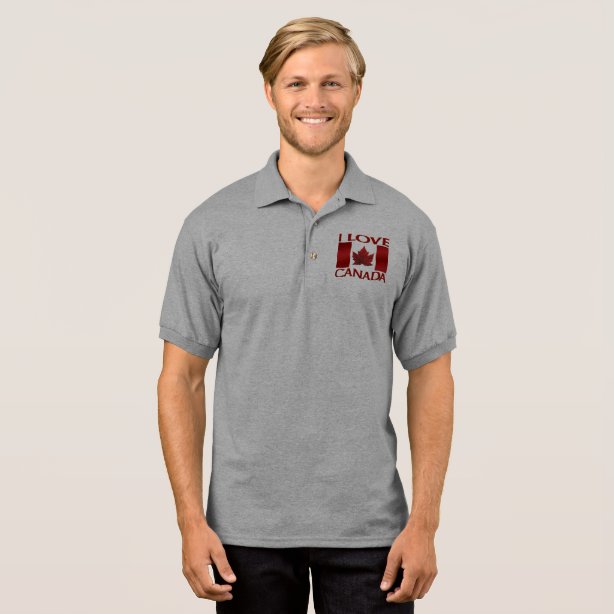 Canada Golf Polo Shirts Zazzle.ca