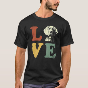 Mens I Love My Jack Russell Terrier  For Dog  Retr T-Shirt