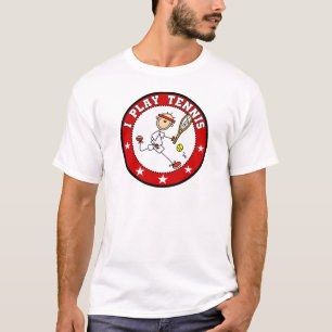 Mens I Play Tennis Tshirts and Gifts