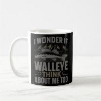 Mens I Wonder If Walleye Think About Me Funny