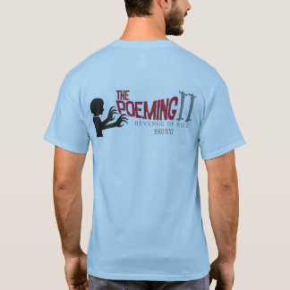 men's "i write creepy poems" shirt