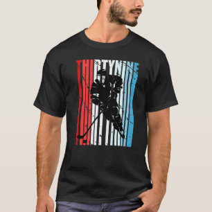 Mens Ice Hockey 39th Birthday Player Motivational  T-Shirt