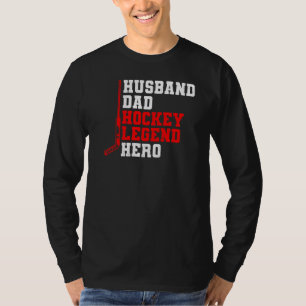 Mens Ice Hockey Quote For Your Hockey Husband T-Shirt