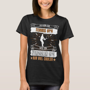 Mens Ich bin ein TENNIS OPA wie eine NORMALER OPA  T-Shirt