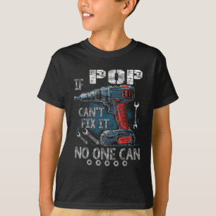 Mens If P Cant Fix It Can Father's Day  T-Shirt