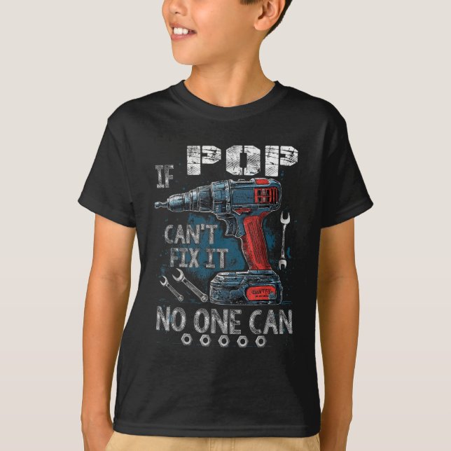 Mens If P Cant Fix It Can Father's Day  T-Shirt (Front)