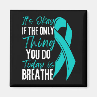 Mens If The Only Thing Do Is Breathe Performance Magnet