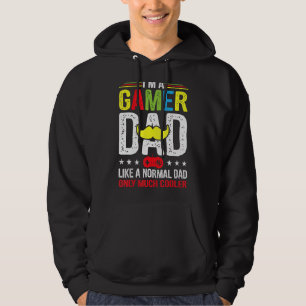Mens I'm A Gamer Dad Like A Normal Dad  Video Game Hoodie