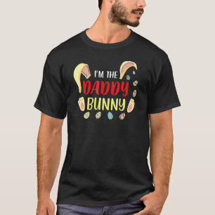 Mens I'm The Daddy Bunny Matching Family Easter Pa T-Shirt