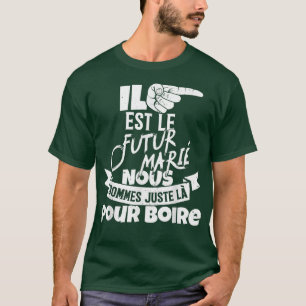 Mens It is the future groom 33 of the stag party  T-Shirt