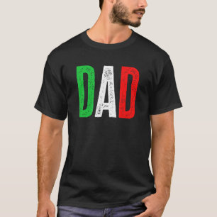 Mens Italian Culture Family Italy Born Dad T-Shirt