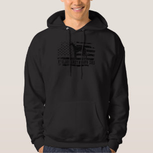 Mens Italian Greyhound Dad Distressed American Fla Hoodie