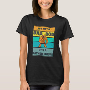 Mens Its Not A Dad Bod Its A Father Figure Angry V T-Shirt