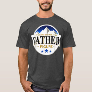 Mens It's Not A Dad Bod It's A Father Funny Mounta T-Shirt
