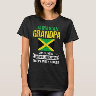 Mens Jamaican Grandpa Like A Normal Grandpa Except T-Shirt