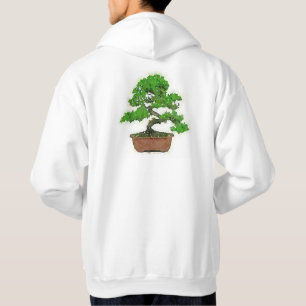 Men's Japanese Bonsai Tree Hoodie (White)