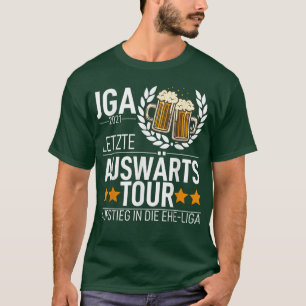 Mens Jga Stag Night Team Groom Last Away Tour1612  T-Shirt