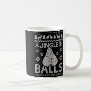 Mens Jingle Adult 18+ Ugly Christmas Sweater Coffee Mug