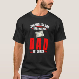 Mens Journalist Writing Journalism Reporter Media T-Shirt