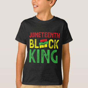 Mens juneteenth black king emancipation day T-Shirt