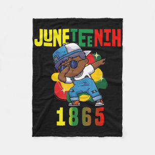Mens Juneteenth Remembering My Ancestors For Afric Fleece Blanket
